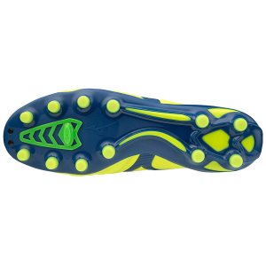 Mizuno Morelia Neo II Japan Ποδοσφαιρικα Παπουτσια Ανδρικα - Κίτρινα/Μπλε